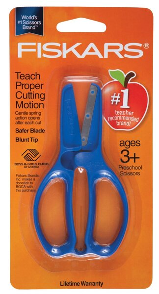 Ciseaux Squeezers 11 cm pour enfants +3 ans droitiers ou gauchers FISKARS