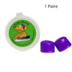 Bouchon d'oreilles enfant putty buddies  1 paire  violet