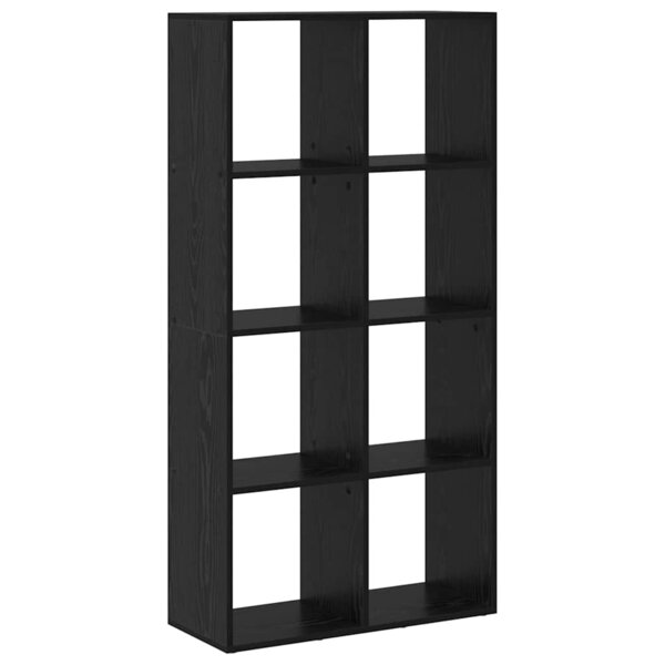 vidaXL Bibliothèque Chêne noir 69.5 x 29 x 137.5 cm Bois d'ingénierie