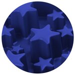 EAT SLOW LIVE LONGER Mangeoire lente Star Bleu L