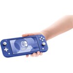 Console nintendo switch lite bleue