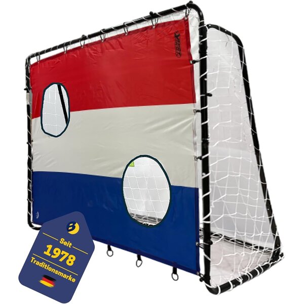 Best Sporting 11053-11063 - But de football 213 x 152 x 76 cm en noir avec cible de tir Pays Bas