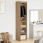 vidaXL Armoire chêne artisanal 41 x 48 x 102 cm Bois d'ingénierie