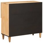 vidaXL Armoires de rangement avec stockage Marron 80 x 33 5 x 75 cm