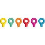 6 crayons de couleur - Craies en cire - Enfant - Bébé - dès 1 an - Maped - Color'peps