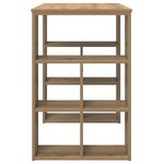 vidaXL Bureau chêne artisanal 90 x 50 x 75 cm Bois d'ingénierie