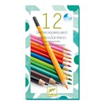 Djeco DJ08824 - 12 crayons aquarellables
