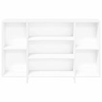 vidaXL Buffet blanc 120x30x75 cm bois d'ingénierie