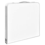 vidaXL Table pliable de camping Hauteur réglable Aluminium 120x60 cm