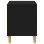 vidaXL Maison pour chat Noir 42 5 x 40 x 53 cm Bois d'ingénierie