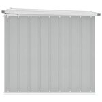vidaXL Boîte de rangement de jardin Gris 149x99x93 cm