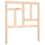 vidaXL Cadre de lit sans matelas 90x200 cm bois de pin massif