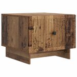 vidaXL Table basse Bois ancien 49 x 50 x 40 cm Bois d'ingénierie