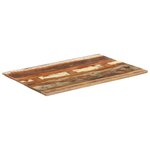 vidaXL Dessus de table rectangulaire 60x90 cm 15-16 mm Bois récupéré