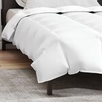 vidaXL Couettes & Duvets Blanc 155 x 200 cm Bas