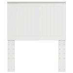 vidaXL Tête de lit Blanc Brillant 80 cm Bois d'ingénierie