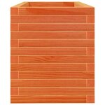 vidaXL Jardinière cire marron 90x40x45 5 cm bois de pin massif