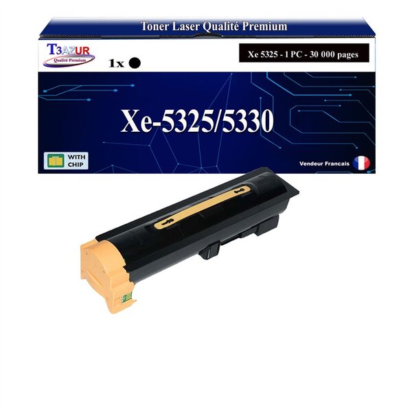 T3AZUR -Toner compatible avec Xerox WorkCentre 5325/ 5330/ 5335 (006R01159) - Noir