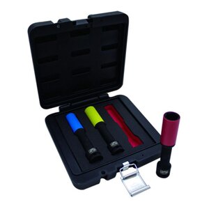 Bahco jeu de douilles à choc longues 3 pièces 17/19/21mm bwss12p3l