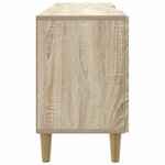 vidaXL Meuble TV 150 x 31 x 50 cm Chêne Sonoma Bois d'ingénierie