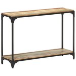 vidaXL Table console 110x30x75 cm Bois solide de récupération