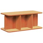 vidaXL Table basse Marron cire 80 x 39 5 x 33 5 cm Bois massif en pin