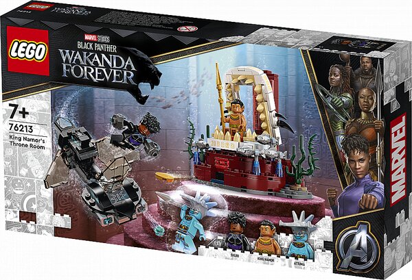 76213 La salle du trône du roi namor LEGO® Marvel