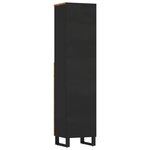 vidaXL Armoire de salle de bain 38x33x160 cm bois massif de manguier