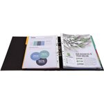 EXACOMPTA - Classeur a levier extra large - Dos 80mm - 24,2 x 29,7 - Rembordé polypropylene - Noir