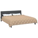 vidaXL Duvet d'hiver 200 x 240 cm 450 gsm Microfibre (100  polyester)