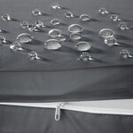 Tectake Bain de soleil OCEANE 5 positions - gris clair