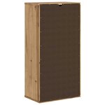 vidaXL Armoire latérale ODDA 40x24x79 cm bois massif pin