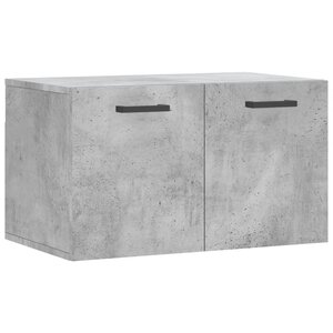 vidaXL Armoire murale Gris béton 60x36 5x35 cm Bois d'ingénierie