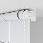 vidaXL Store roulant de douche 160x240 cm Carré