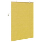 vidaXL Stores et Occultants avec des rideaux Jaune Bambou