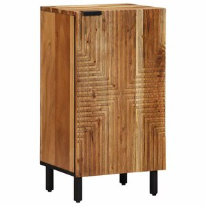 vidaXL Buffet avec étagère Marron 40 x 33 x 75 cm Bois d'acacia massif