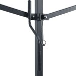 vidaXL Auvent autoportant bleu et blanc 500x300 cm tissu et acier