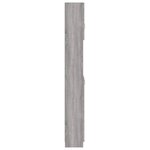 vidaXL Armoire de bain Sonoma gris 32x25 5x190 cm Bois d'ingénierie