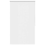 vidaXL Store enrouleur occultant 104 4 x 175 cm  largeur du tissu 100 cm  blanc