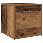 vidaXL Ensemble de meubles de couloir vieux bois bois d'ingénierie