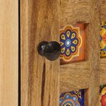 vidaXL Cabinet de chevet Naturel 40 x 33 5 x 46 cm