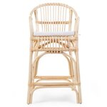 CHILDHOME Chaise junior avec coussin Montana Rotin