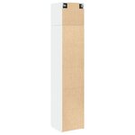 vidaXL Armoire de rangement mince blanc 45x42 5x225 cm