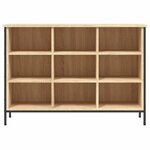 vidaXL Armoire à chaussures chêne sonoma 100x35x70cm bois d'ingénierie