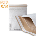 Lot de 100 enveloppes à bulles extra k/10 format 350x470 mm