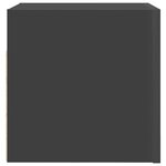 vidaXL Meubles TV muraux 4 Pièces Gris 30 5x30x30 cm