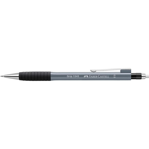Porte-mines GRIP 1345 diam 0 5mm Gris FABER-CASTELL