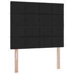 vidaXL Lit de Rangement Noir 120 x 200 cm Cuir synthétique