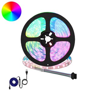 vidaXL Bande LED 12 Pièces Noir et Transparent 4700 mm