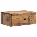 vidaXL Cabinet de chevet mural Bois ancien 49 x 34 5 x 20 cm